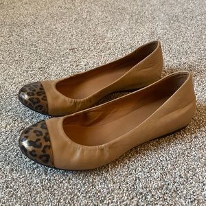 J. Crew leather flats